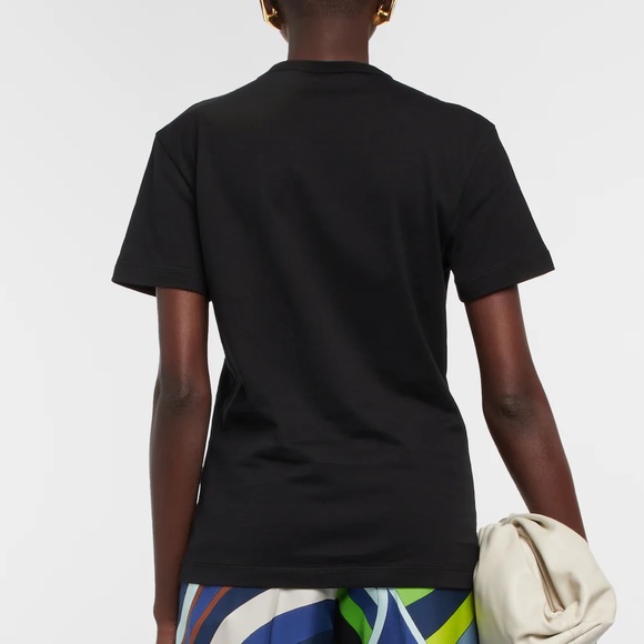 NEW PUCCI LOGO-PRINT COTTON T-SHIRT - Picture 7 of 10